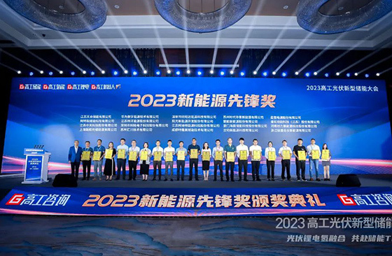 共赴储能t时代！兰钧新能源荣获“2023新能源先锋奖”